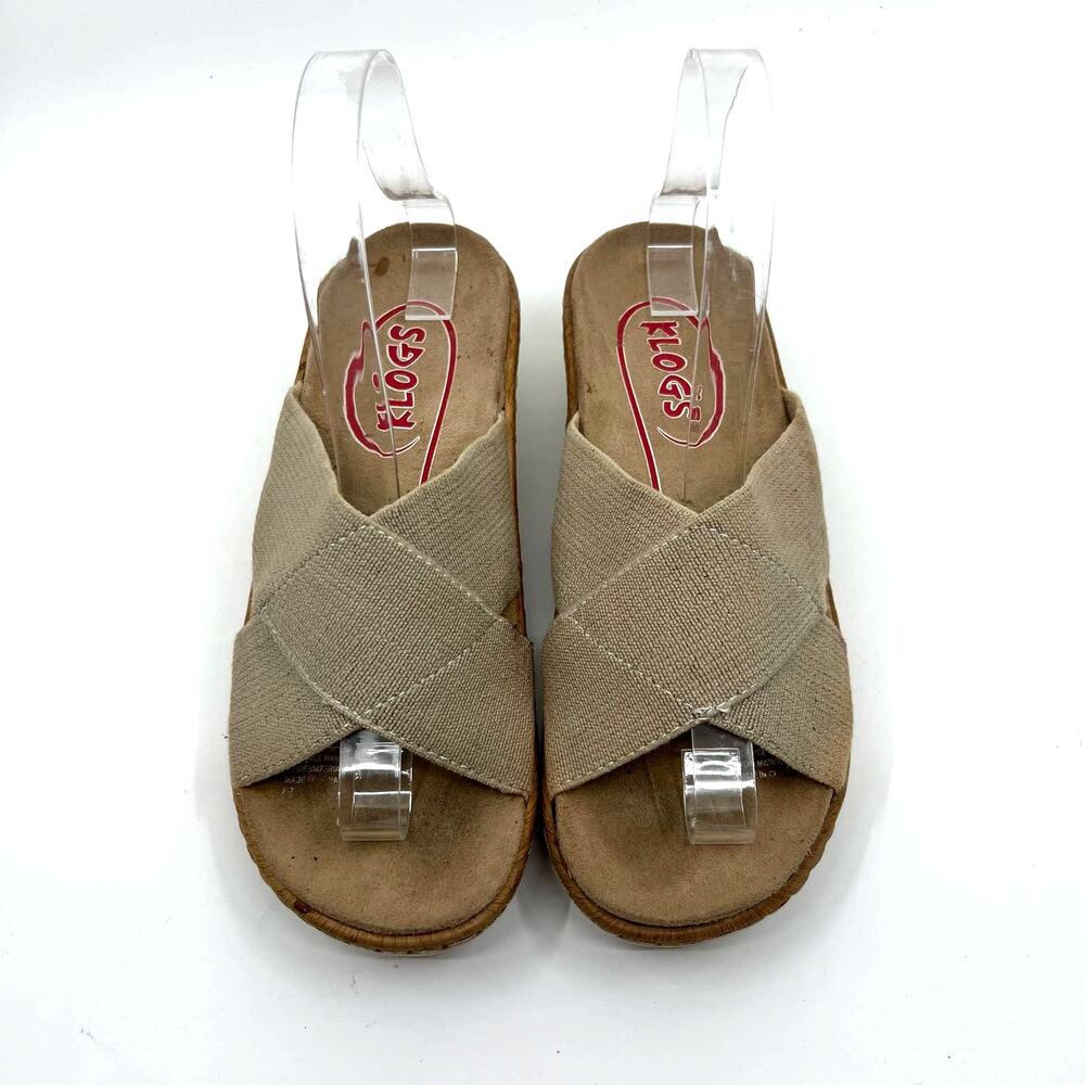 KLOGS Beige Slide Clogs Women's 7 US - Picture 5 of 9